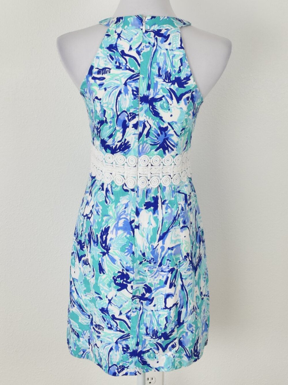 Lilly Pulitzer Ashlyn Shift Dress Elephant Appeal - 0 - Picture 7 of 10